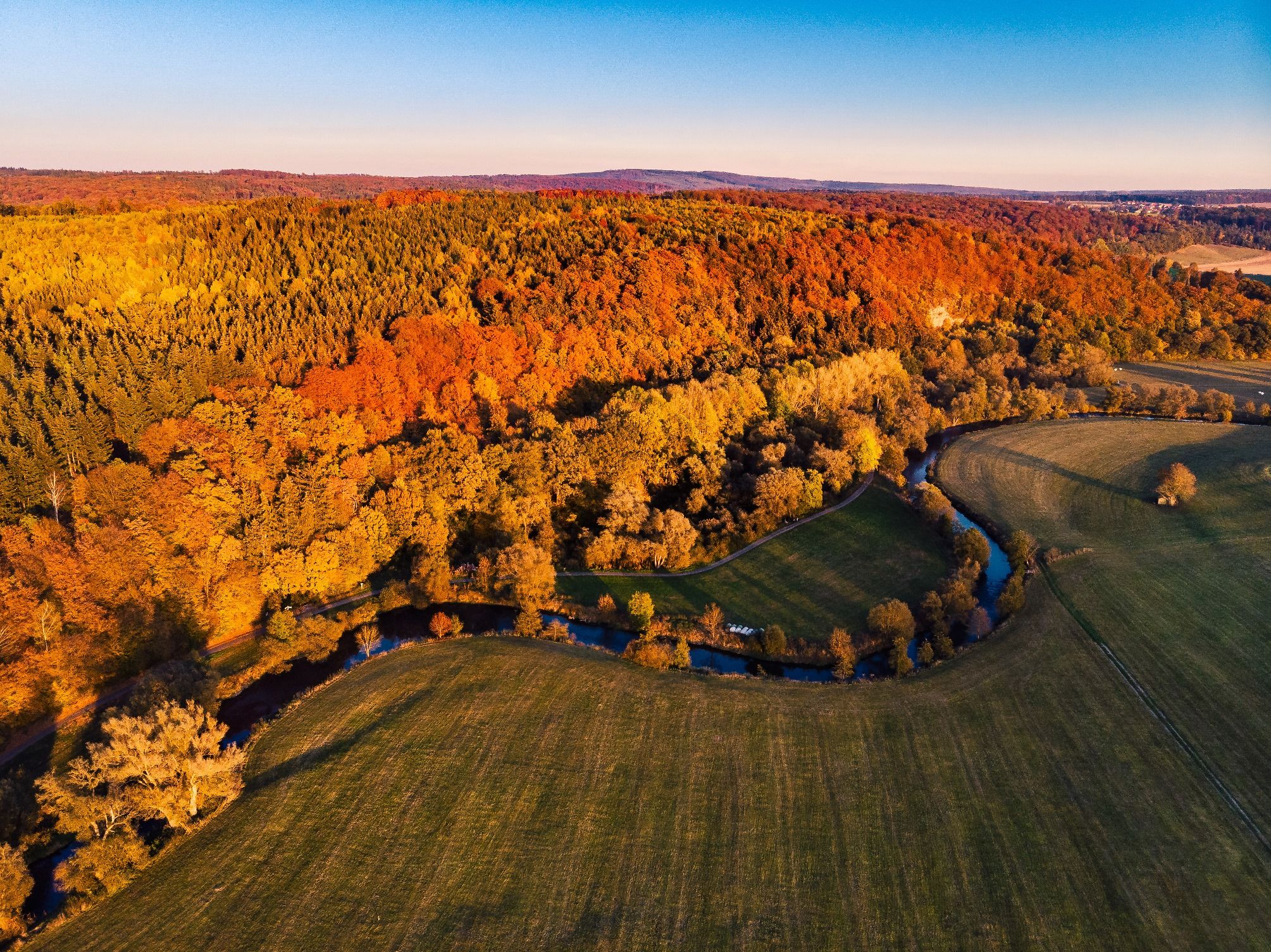 Herbst im Naturpark Reinhardswald