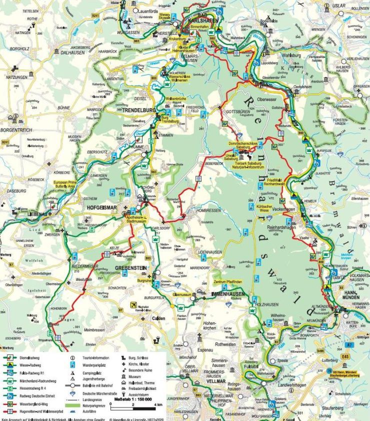 Übersichtskarte_Naturpark Reinhardswald_2020
